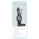 Дата кабеля USB-C to USB-C 2.0m 100W Digital Display blue Essager (ES-XCTT1-YDA03)