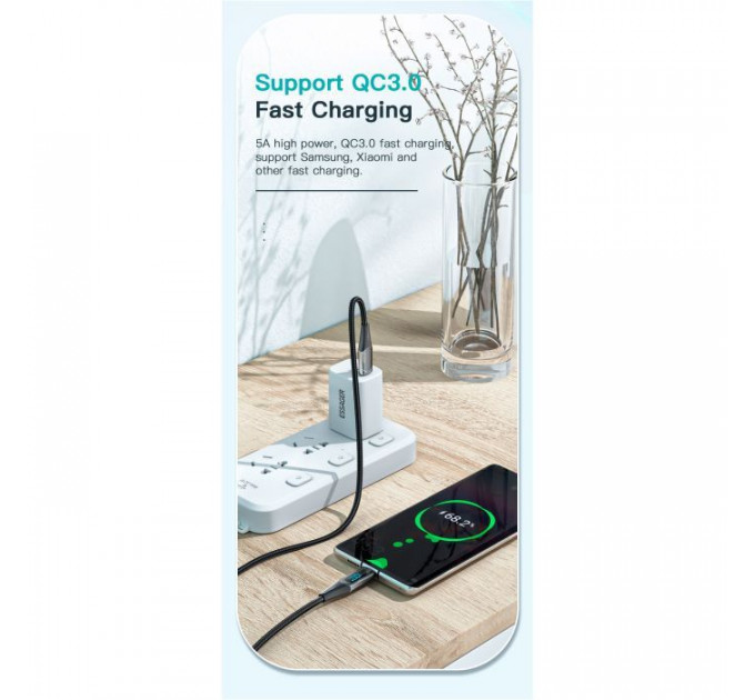 Дата кабеля USB-C to USB-C 2.0m 100W Digital Display blue Essager (ES-XCTT1-YDA03)
