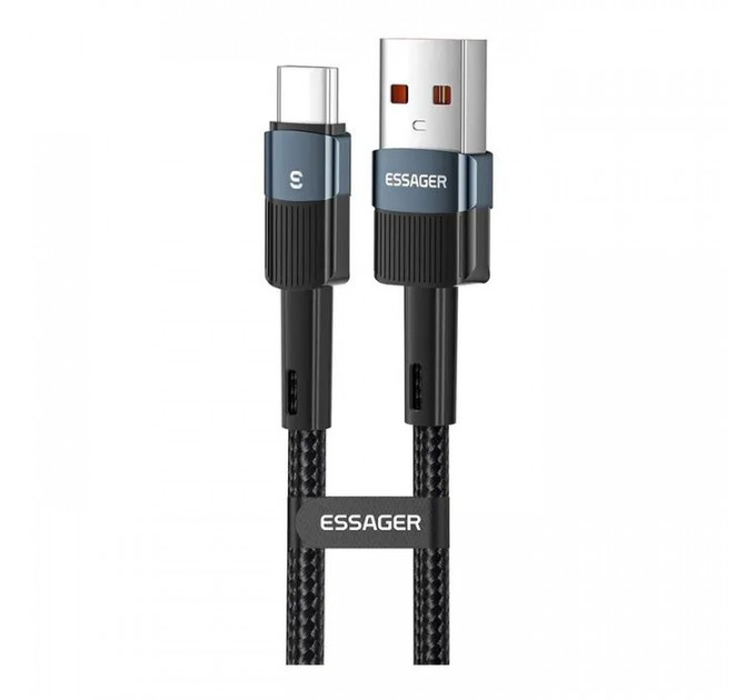 Дата кабель USB 2.0 AM to USB-C 2.0m 7A blue Essager (EXCT-XCA03)