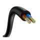 Зарядний пристрій Baseus 2xUSB-C 65W + 2xUSB GaN + cable USB-C to USB-C 100W 1.0m black (CCGP040101)