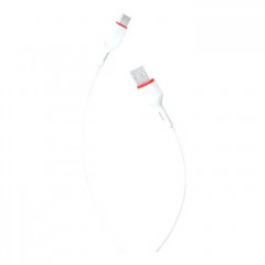 Дата кабель USB 2.0 AM to USB-C 1.0m 2.4A NB-P171 white XO (6920680873692)