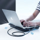 Дата кабель USB 2.0 AM\/AM 1.5m US102 black Ugreen (10310)