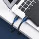 Дата кабель USB 2.0 AM\/AM 1.5m US102 black Ugreen (10310)