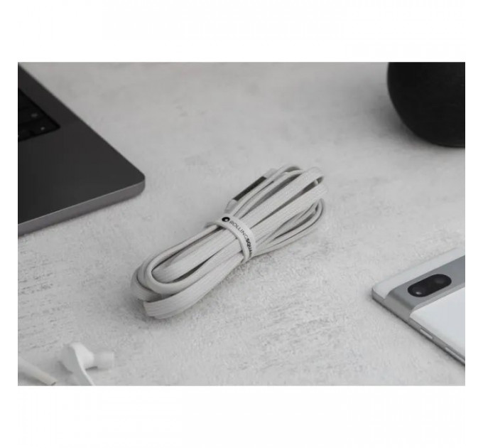 Дата кабель 6in1 inCharge XL 3.0m white Rolling Square (XLL02R)