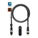 Дата кабеля 6in1 inCharge XL 3.0m black Rolling Square (XLL01R)