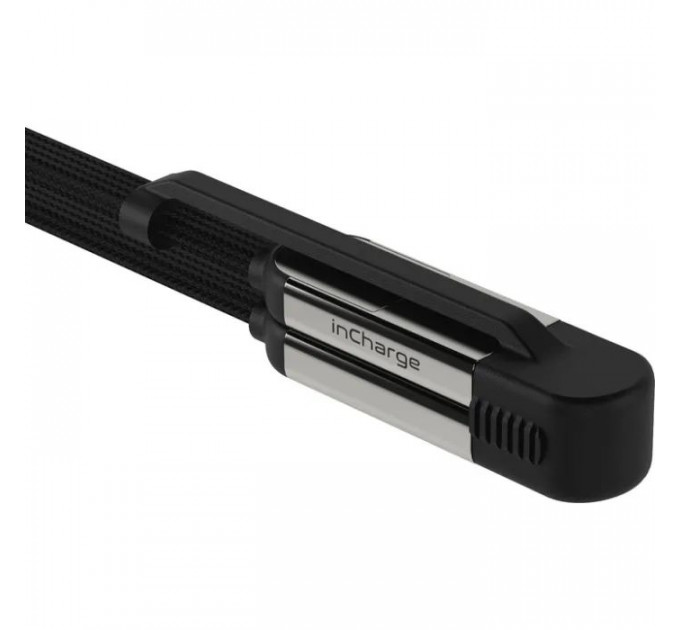 Дата кабеля 6in1 inCharge XL 3.0m black Rolling Square (XLL01R)