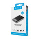 Батарея универсальная Sandberg 10000mAh Travel PD/20W, QC/3.0/22.5W, USB-A, USB-C, LCD Display (421-16)
