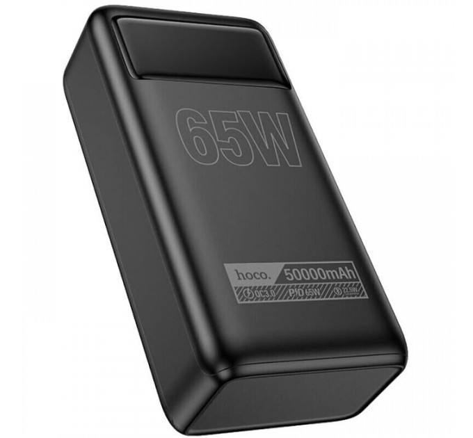 Батарея універсальна HOCO 50000mAh Apollo PD\/65W QC\/3.0 Black (DB81A \/ 714725)