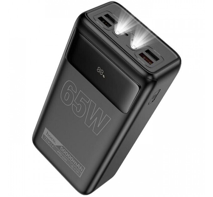 Батарея універсальна HOCO 50000mAh Apollo PD\/65W QC\/3.0 Black (DB81A \/ 714725)