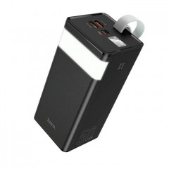 Батарея універсальна HOCO 50000mAh Powermaster PD\/20W, QC\/22.5W, Lamp, Black (J86A \/ 714738)