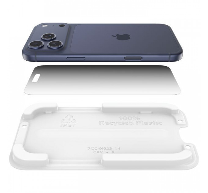 Скло захисне Belkin iPhone 17 Pro Max Privacy Screen Protector (OVA214HQ)