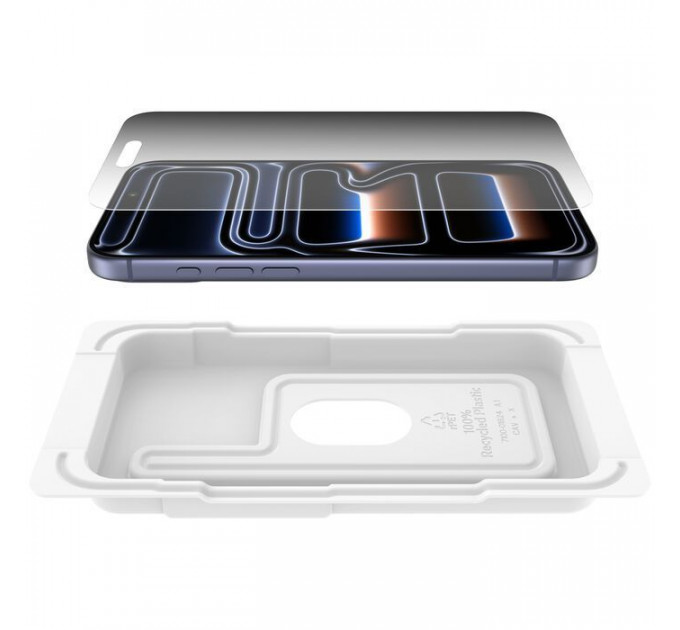 Скло захисне Belkin iPhone 17 Pro Max Privacy Screen Protector (OVA214HQ)