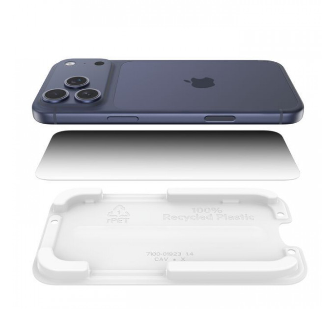 Скло захисне Belkin iPhone 17 Pro Max Privacy Screen Protector (OVA214HQ)