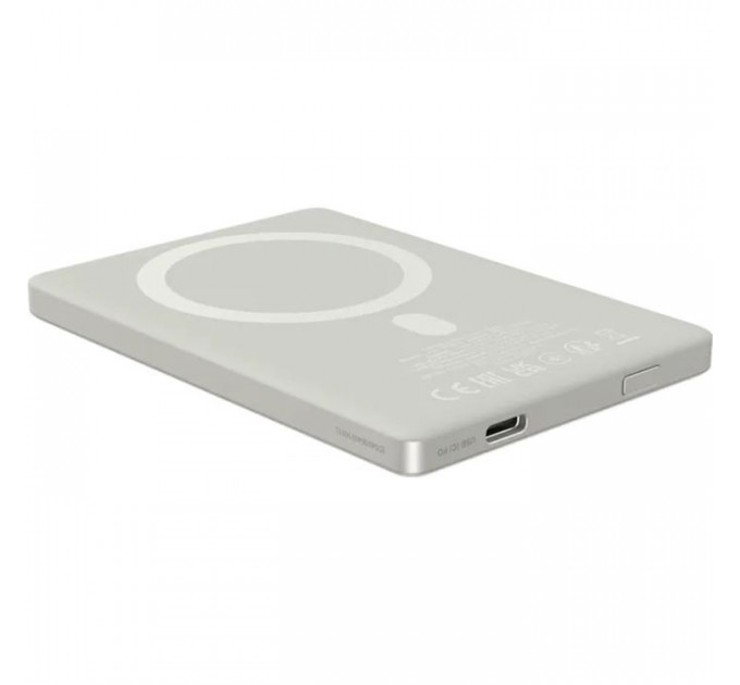 Батарея універсальна Canyon 5000mAh OnPower 500 PD20W Magnetic wireless MagSafe Grey (CNS-CPB500G)