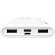 Батарея універсальна Silicon Power 10000mAh QP15 White (SP10KMAPBKQP150W)