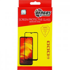 Скло захисне Dengos Full Glue Samsung Galaxy A57 Black (TGFG-434)