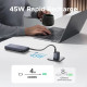Батарея універсальна Ugreen 20000mAh 45W with Built-in Cable (PB536 55988B)