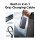 Батарея універсальна Ugreen 20000mAh 45W with Built-in Cable (PB536 55988B)