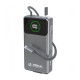 Батарея універсальна Dudao K31Pro 20000mAh 45W PD, QC, with built-in USB-C\/Lightning cables (6977196682010)