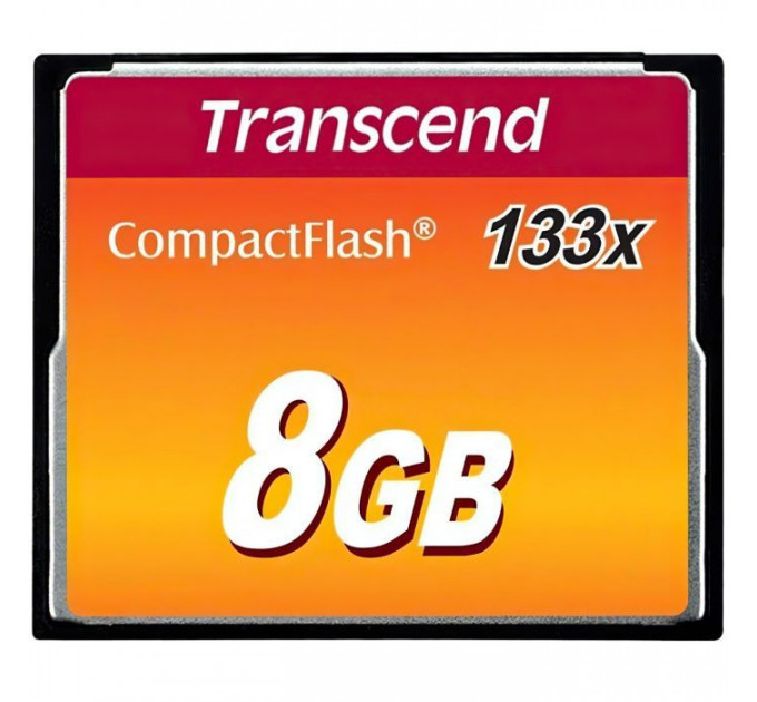 Карта пам/'яті Transcend 8Gb Compact Flash 133x (TS8GCF133)