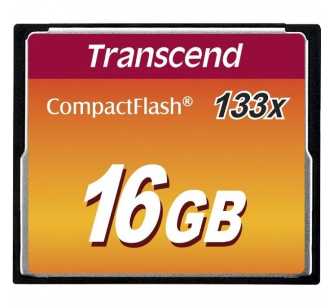 Карта пам/'яті Transcend 16Gb Compact Flash 133x (TS16GCF133)