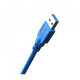 Дата кабель USB 3.0 AM to Micro B 1.5m Extradigital (KBU1626)