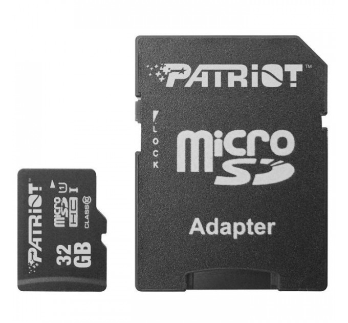 Карта пам/'яті Patriot 32GB microSD class10 (PSF32GMCSDHC10)