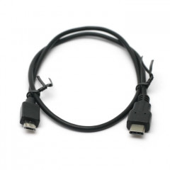 Дата кабель USB-C to Micro 5P 0.3m PowerPlant (KD00AS1259)