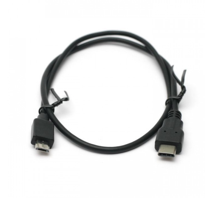 Дата кабель USB-C to Micro 5P 0.3m PowerPlant (KD00AS1259)