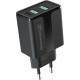 Зарядное устройство для Grand-X CH-15UMB (5V\/2,1A + DC cable 2,4А USB -> Micro USB 1m) Black (CH-15UMB)
