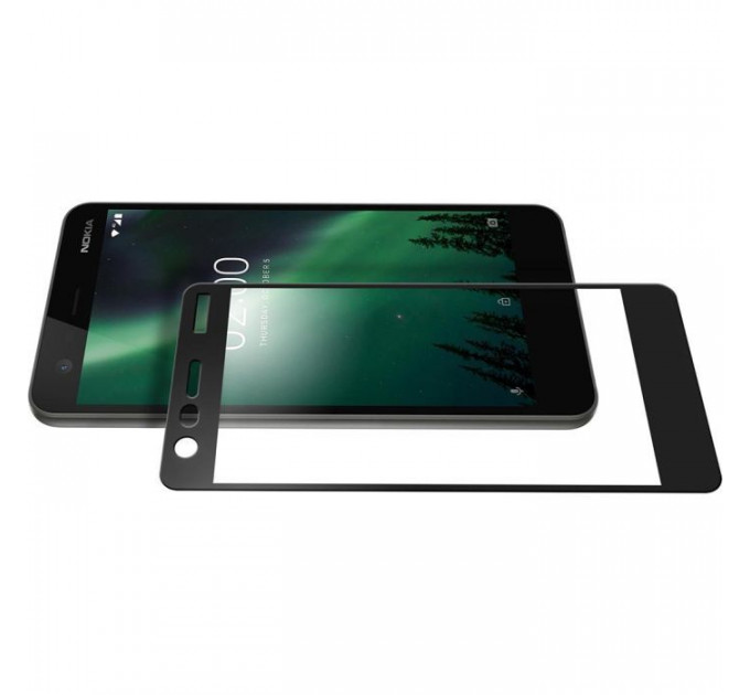 Скло захисне Vinga для Nokia 2 Black (VTPGS-N2B)