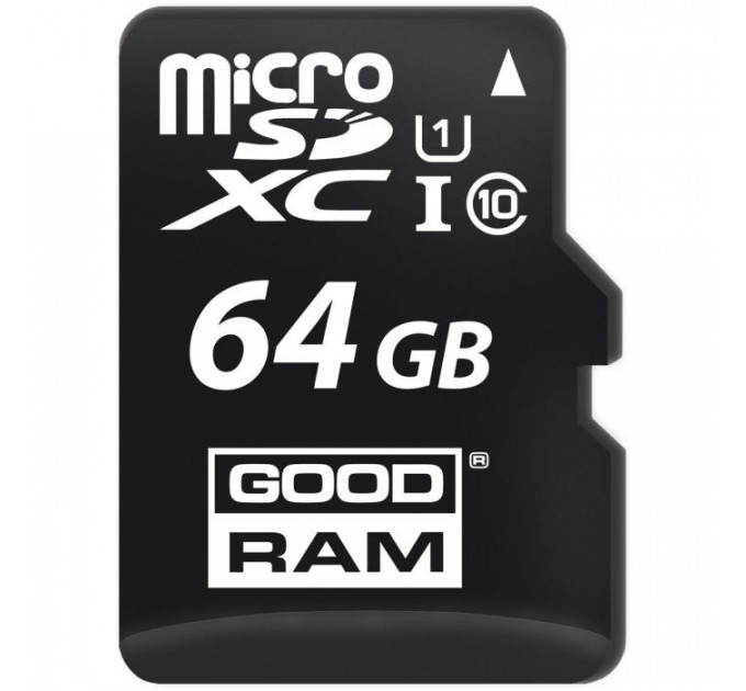 Карта пам/'яті Goodram 64GB microSDXC Class 10 (M1AA-0640R12)