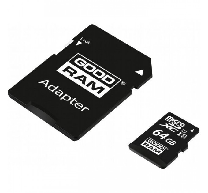 Карта пам/'яті Goodram 64GB microSDXC Class 10 (M1AA-0640R12)