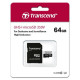 Карта пам/'яті Transcend 64GB microSDXC class 10 UHS-I U1 High Endurance (TS64GUSD350V)