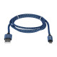 Дата кабель USB 2.0 AM to Micro 5P 1.0m USB08-03T blue Defender (87805)
