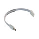 Дата кабель USB 2.0 AM to USB-C 0.2m grey Extradigital (KBU1779)