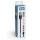 Дата кабель USB 2.0 AM to Lightning + Micro 5P + USB-C 1.0m Magnet only charge ColorWay (CW-CBUU020-BK)