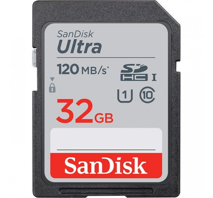 Карта пам/'яті SanDisk 32GB SDHC class 10 Ultra (SDSDUN4-032G-GN6IN) Карта пам/'яті SanDisk 32GB SDHC class 10 Ultra (SDSDUN4-032G-GN6IN)