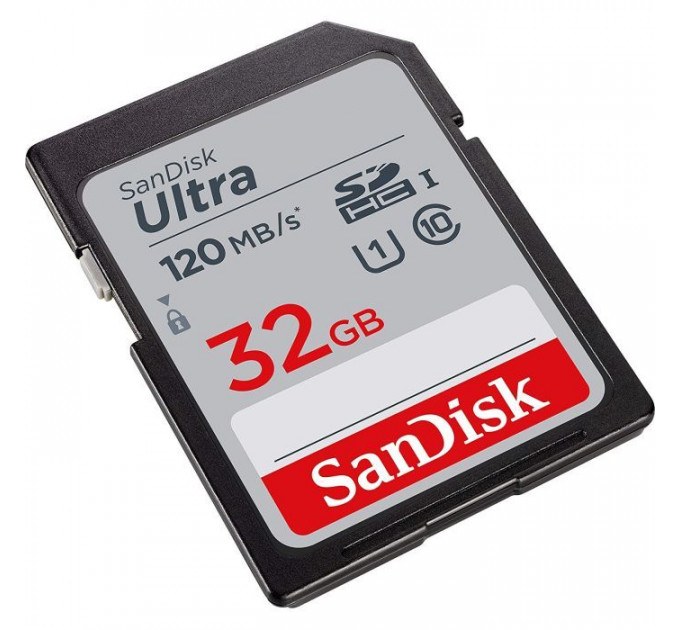Карта пам/'яті SanDisk 32GB SDHC class 10 Ultra (SDSDUN4-032G-GN6IN)