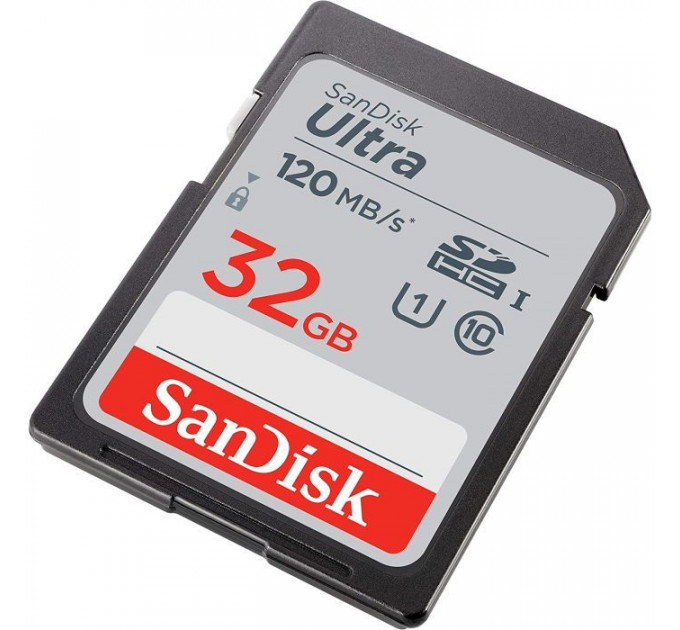 Карта пам/'яті SanDisk 32GB SDHC class 10 Ultra (SDSDUN4-032G-GN6IN)