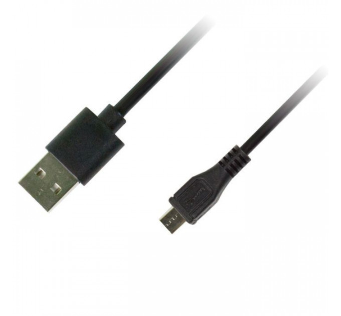 Дата кабель USB 2.0 AM to Micro 5P 1.0m black Piko (1283126474101)