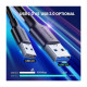 Дата кабель USB 3.0 AM to USB-C 1.0m US184 Black Ugreen (20882)