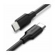 Дата кабель USB-C to USB-C 2.0m US286 3A Black Ugreen (10306)