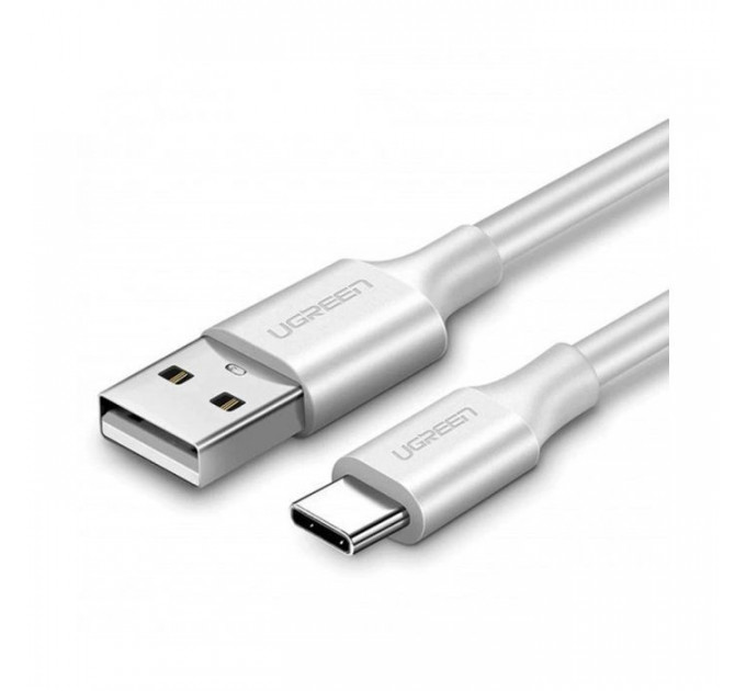 Дата кабель USB 2.0 AM to USB-C 2.0m US287 (White) Ugreen (60123) Дата кабель USB 2.0 AM to USB-C 2.0m US287 (White) Ugreen (60123)
