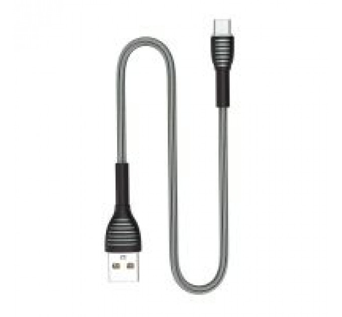 Дата кабель USB 2.0 AM to Micro 5P 1.0m ColorWay (CW-CBUM041-GR)