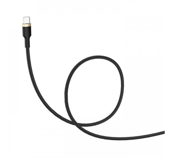 Дата кабель USB 2.0 AM to USB-C 1.0m spiral black ColorWay (CW-CBUC051-BK)