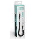 Дата кабель USB 2.0 AM to USB-C 1.0m spiral black ColorWay (CW-CBUC051-BK)