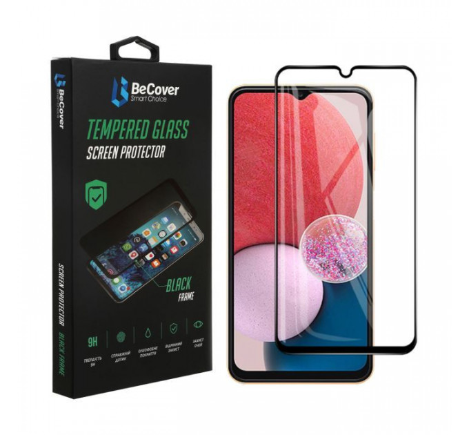 Стекло защитное BeCover Samsung Galaxy A13 4G SM-A135/A23 SM-A235/M23 5G SM-M236 Black (707320) Стекло защитное BeCover Samsung Galaxy A13 4G SM-A135/A23 SM-A235/M23 5G SM-M236 Black (707320)