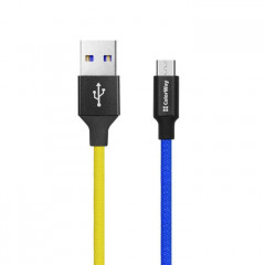 Дата кабель USB 2.0 AM to Micro 5P 1.0m National ColorWay (CW-CBUM052-BLY) Дата кабель USB 2.0 AM to Micro 5P 1.0m National ColorWay (CW-CBUM052-BLY)