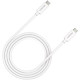 Дата кабель USB-C to USB-C 1.0m UC-44 5A 240W(ERP) E-MARK, white Canyon (CNS-USBC44W)